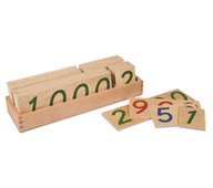 Nienhuis store talkort i træ 1-9000