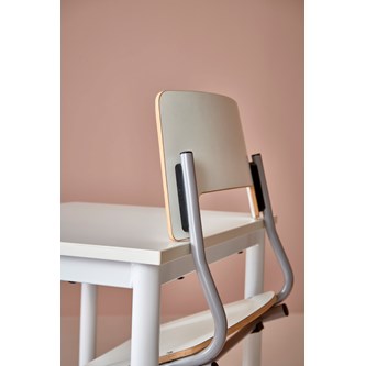 Como stol medestel sh 45 cm medium sæde sort stel