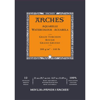 Akvarelblok Arches 300 g A4