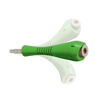 Adapter til headset og hovedtelefoner
