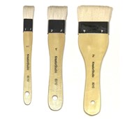 Lakpensel med børster af gedehår