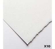Fabriano akvarelpapir 640 g, 56x76 cm, 10-pak, grov struktur