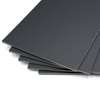 Foamboard sort 100x70 cm