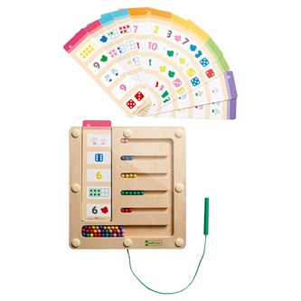 Magnetisk spil - Farver og tal