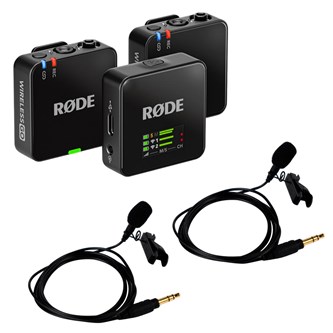 Røde Wireless GO II + 2 stk. Lavalier GO