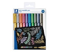 Tuscher Staedtler Metallic, 10-pak