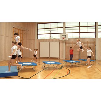 Eurotramp minitrampolin, 125x125 cm