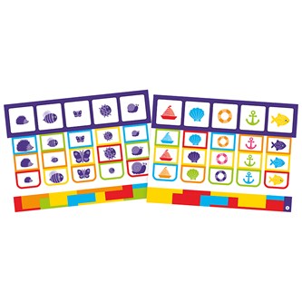 Farvekodning farve, form og størrelse