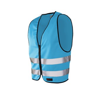 Refleksvest m/lynlås M