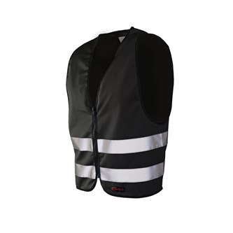 Refleksvest m/lynlås M