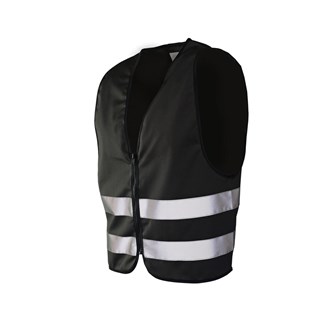 Refleksvest m/lynlås M