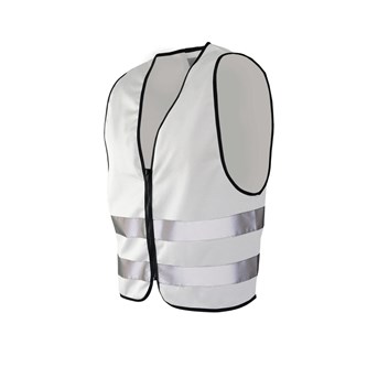 Refleksvest m/lynlås M