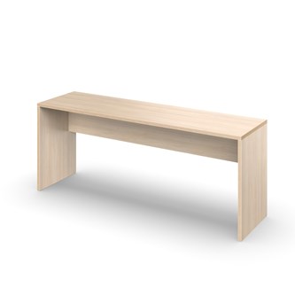 West gavlbord mod væg 180x50 cm