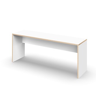 West gavlbord mod væg 180x50 cm