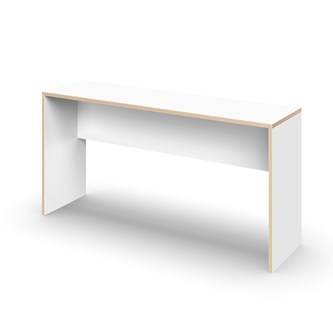 West gavlbord mod væg 180x50 cm