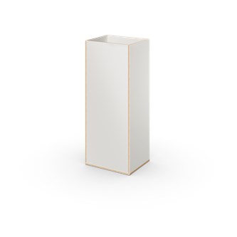 West blomsterkasse/rumdeler B50xD40xH120 cm