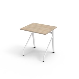 Altudo FSC bord HT 70x60xH72 cm hvidt stel
