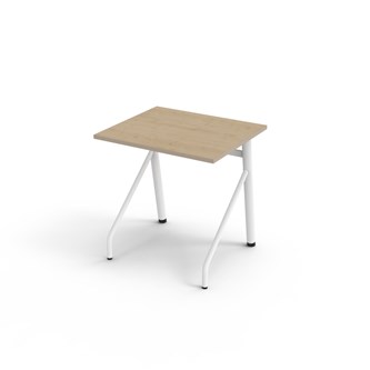 Altudo FSC bord DL 70x60xH72 cm hvidt stel