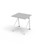 Altudo FSC bord DL 70x60xH72 cm hvidt stel