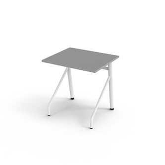 Altudo FSC bord HT 70x60xH72 cm hvidt stel