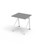 Altudo FSC bord HT 70x60xH72 cm hvidt stel