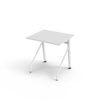 Altudo FSC bord DL 70x60xH72 cm hvidt stel