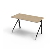 Altudo FSC bord DL 120x60xH72 cm sort stel
