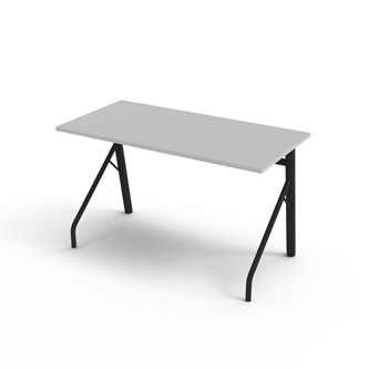 Altudo FSC bord DL 120x60xH72 cm sort stel