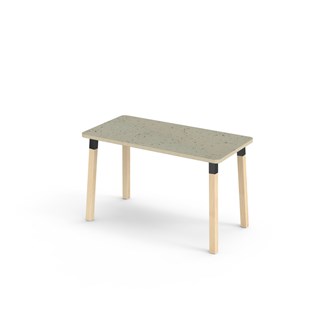 Helmi bord linoleum 120x60 cm sort manchet