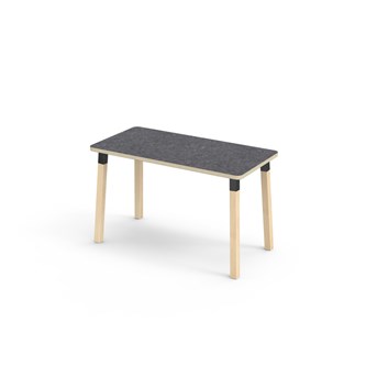 Helmi bord linoleum 120x60 cm sort manchet