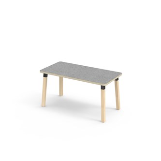 Helmi bord linoleum 120x60 cm sort manchet