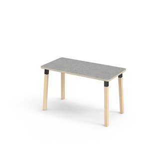 Helmi bord linoleum 120x60 cm sort manchet
