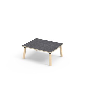 Helmi bord linoleum 100x80 cm sort manchet