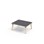Helmi bord linoleum 100x80 cm sort manchet
