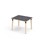 Helmi bord linoleum 100x80 cm sort manchet