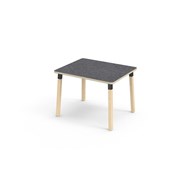 Helmi bord linoleum 100x80 cm sort manchet