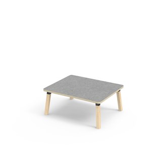 Helmi bord linoleum 100x80 cm sort manchet