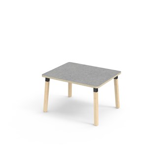 Helmi bord linoleum 100x80 cm sort manchet