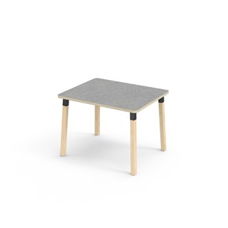 Helmi bord linoleum 100x80 cm sort manchet