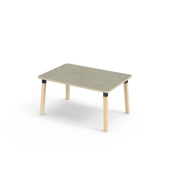 Helmi bord linoleum 120x80 cm sort manchet