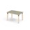 Helmi bord linoleum 120x80 cm sort manchet