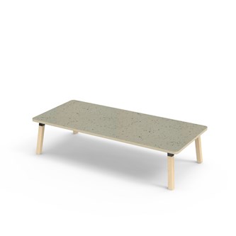 Helmi bord linoleum 180x80 cm sort manchet