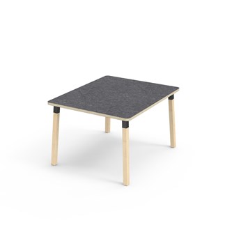 Helmi bord linoleum 100x120 cm sort manchet