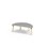 Helmi bord linoleum halvrunt 120-60 cm sort manchet