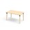 Helmi bord akustiklaminat 140x80 cm sort manchet