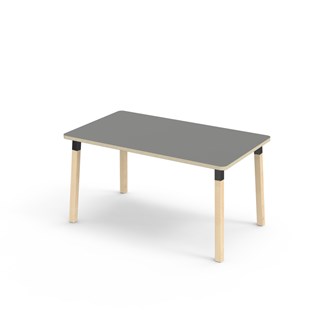 Helmi bord akustiklaminat 140x80 cm sort manchet