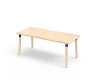 Helmi bord akustiklaminat 180x80 cm sort manchet