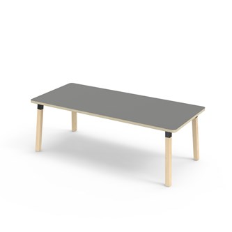 Helmi bord akustiklaminat 180x80 cm sort manchet