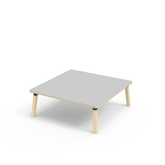 Helmi bord HT 120x120 cm sort manchet