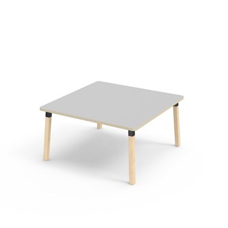 Helmi bord HT 120x120 cm sort manchet